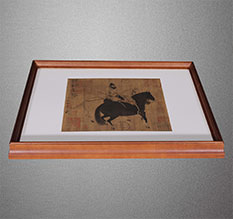 丁青书画装裱配框服务案例