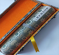 丁青书画装裱案例